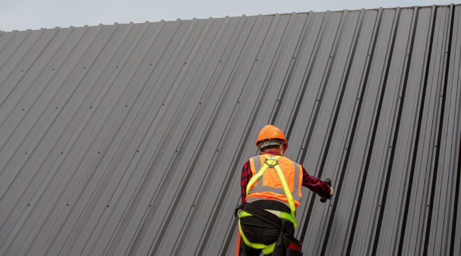 Professional metal roof installation services in Ellsworth, NE